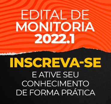 Edital de Monitoria 2022.1