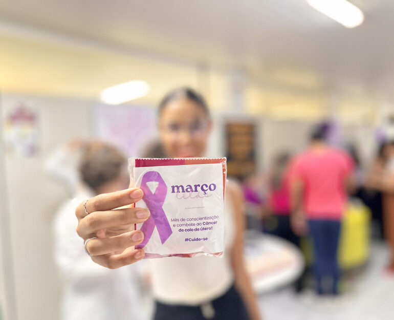 Março Lilás: Fanese realiza ação de saúde da mulher com foco no câncer do colo do útero