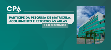 Sua opinião molda a Fanese: Participe da Avaliação Institucional da CPA!