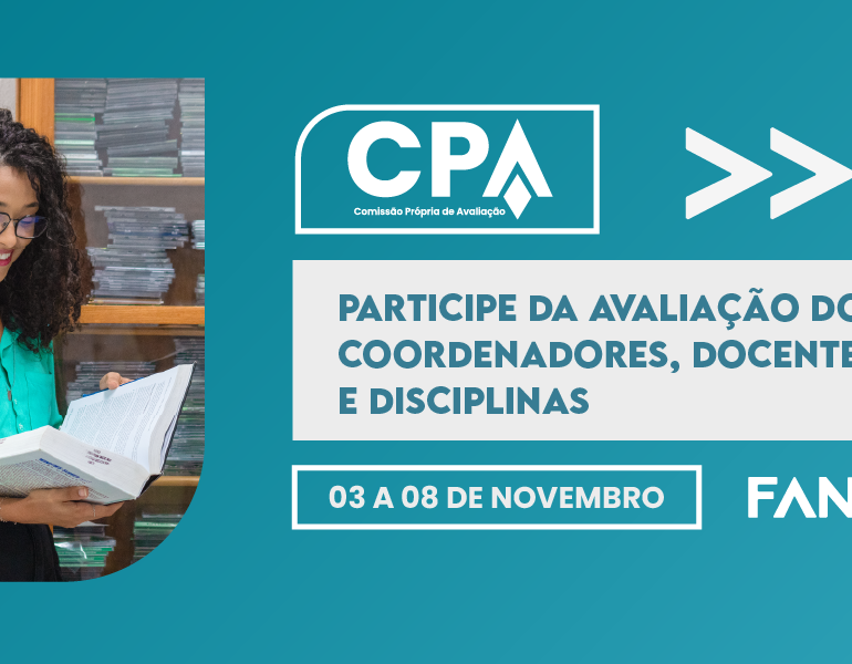Sua opinião molda a Fanese: Participe da Pesquisa de Avaliação da CPA!