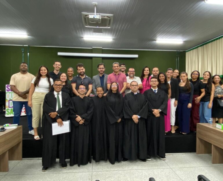 Acadêmicos de Direito da Fanese vivenciam prática jurídica aplicada durante 'Veredito em Jogo'