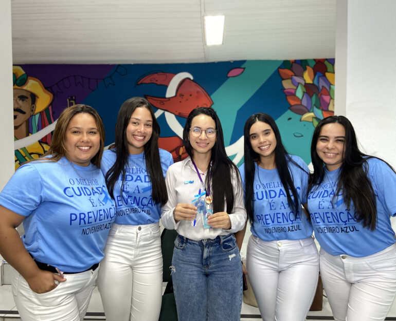 Curso de Enfermagem da Fanese promove ações de conscientização em alusão ao Novembro Azul