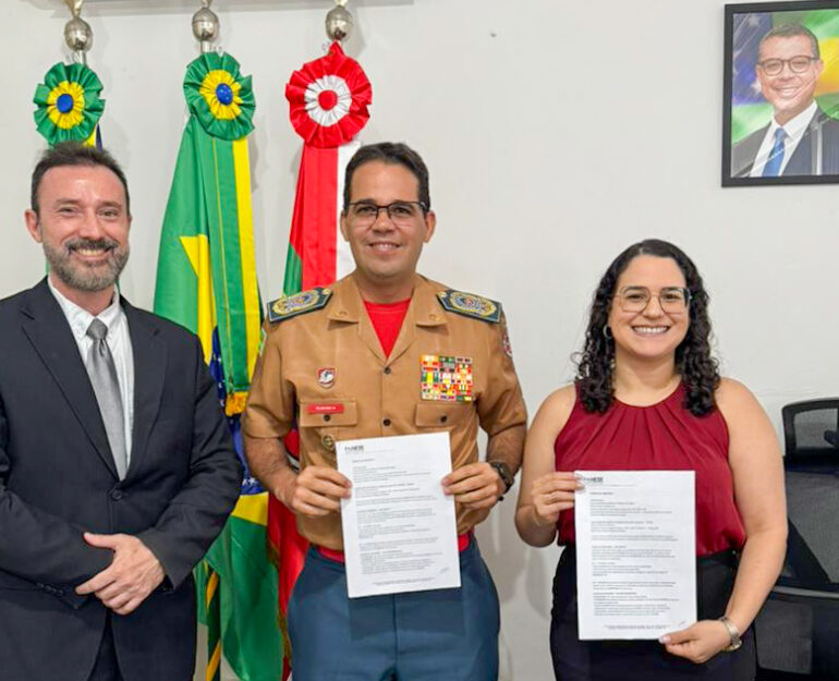 Fanese firma convênio com Corpo de Bombeiros Militar de Sergipe nesta segunda (03)