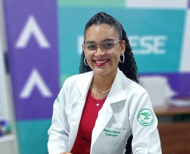 Aluna da Fanese é aprovada no Enare ainda durante a graduação em Enfermagem