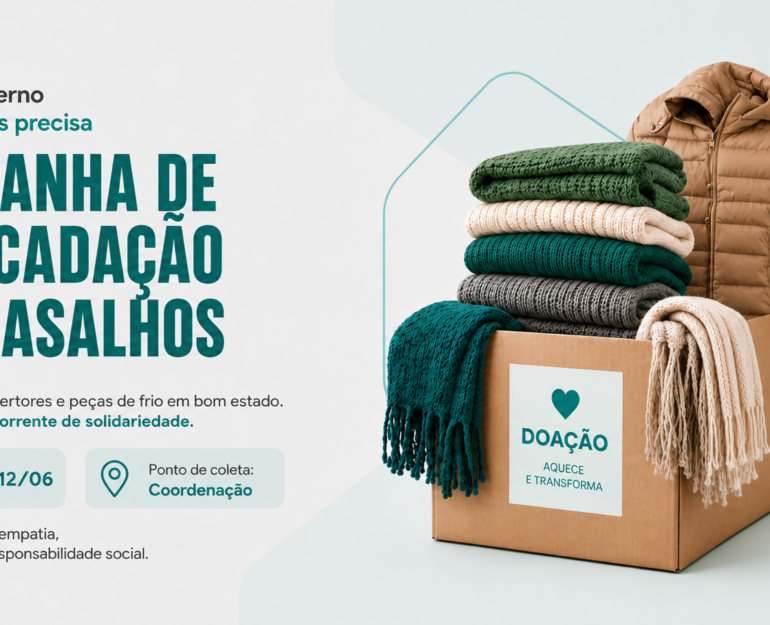 Fanese realiza campanha de arrecadação de agasalhos; saiba mais